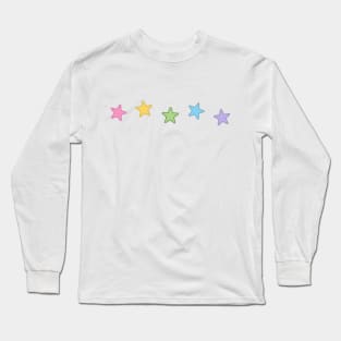 Rainbow Stars Long Sleeve T-Shirt